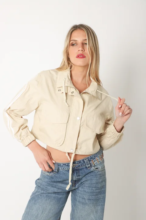 Camperita DIDIER  Gabardina c/ Tiras Cierres Metalicos GUK4050-1