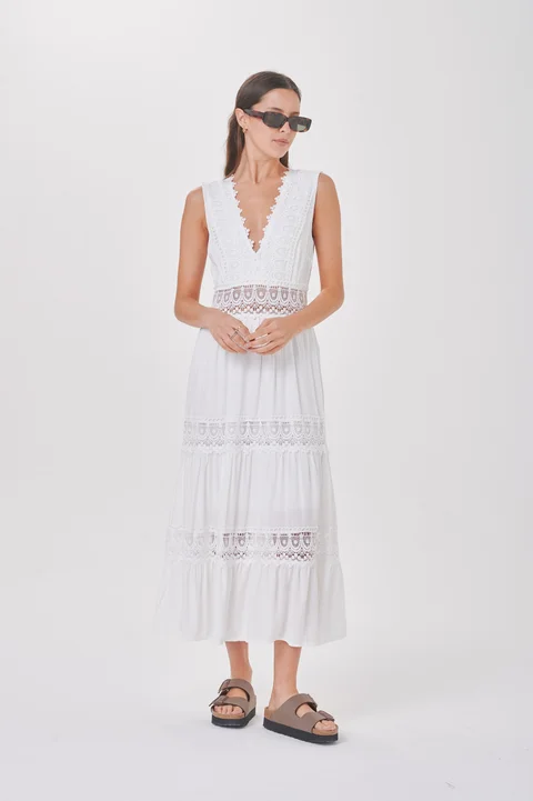 Vestido  Cypres  Bordado  GUK155