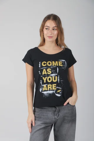 Remera COME AS YOU ARE Foil - Vista 4