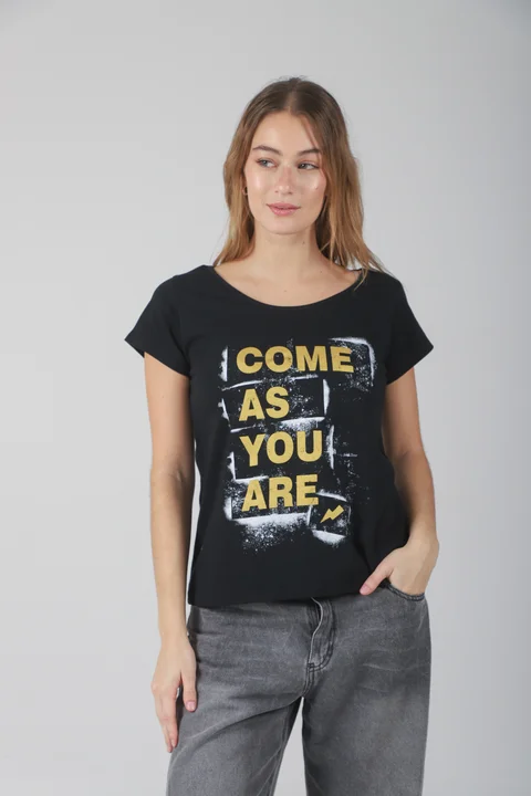 Remera COME AS YOU ARE Foil