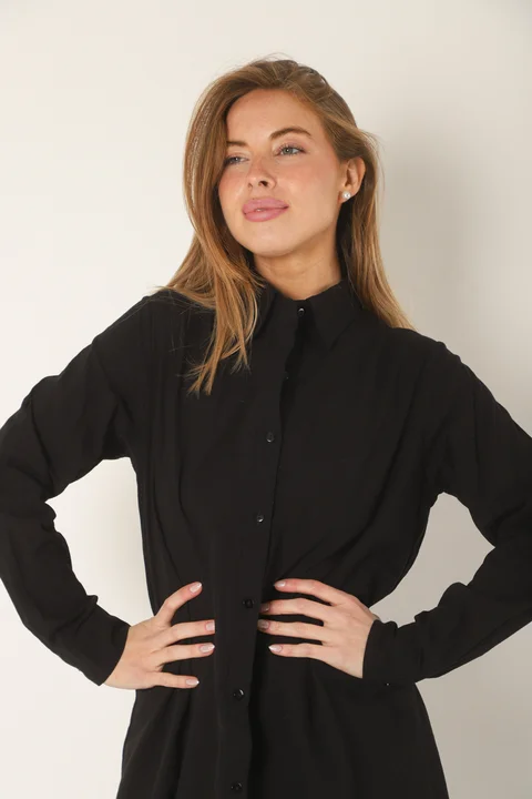 Camisa Larga Blady Lino GUK70094