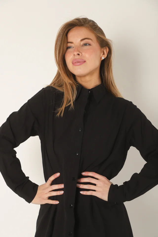 Camisa Larga Blady Lino GUK70094