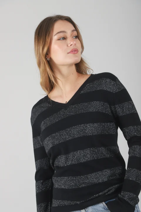 Sweater Regina Bremer Lurex Classic GUL629