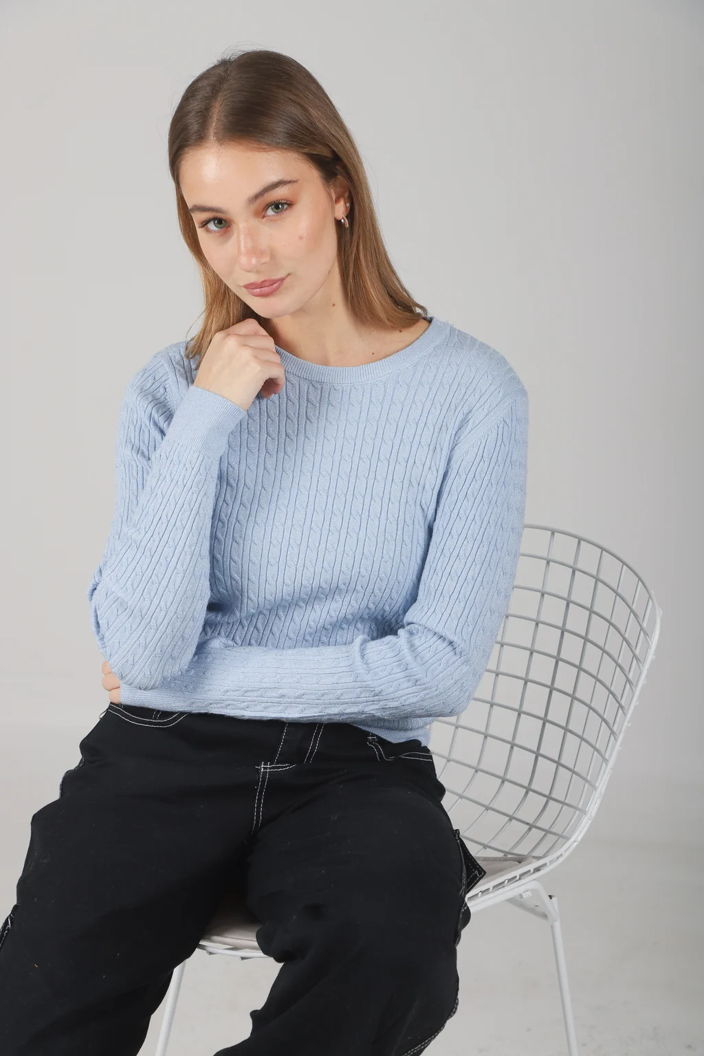 Sweater Kalu Trenzado Lurex GUL656