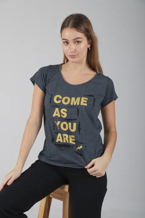 Remera COME AS YOU ARE Foil