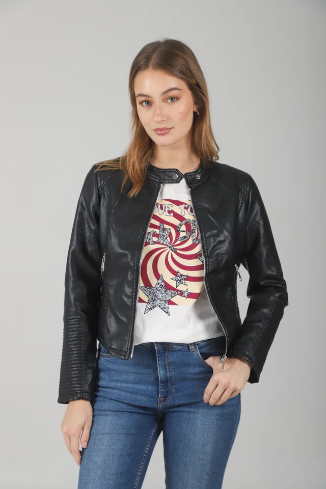 Campera Houston Ecocuero GU78301