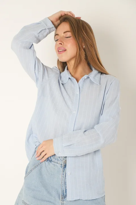 Camisa FARAH Lino Raya Finita