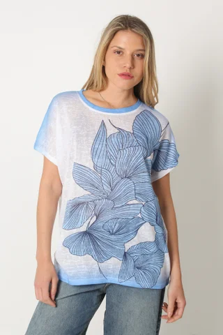 Remeron Hilo Hojas c/ Strass GU0709 - Vista 2