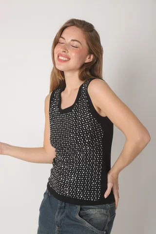 Musculosa Connie Tachas GU4016 - Vista 2