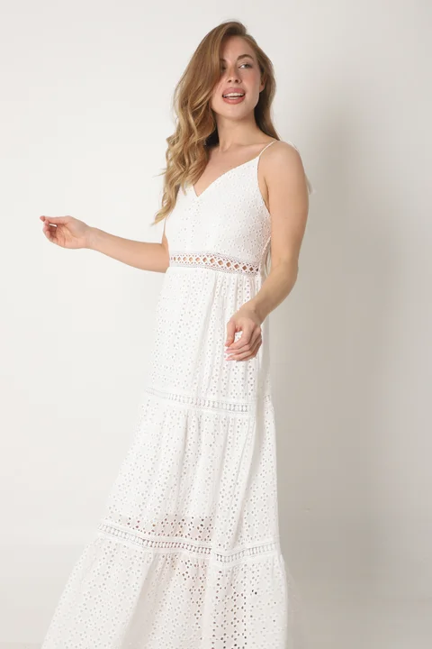 Vestido Broderie Turin GU4061