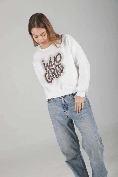 Buzo WHO CARES Gamuzado GUK70076