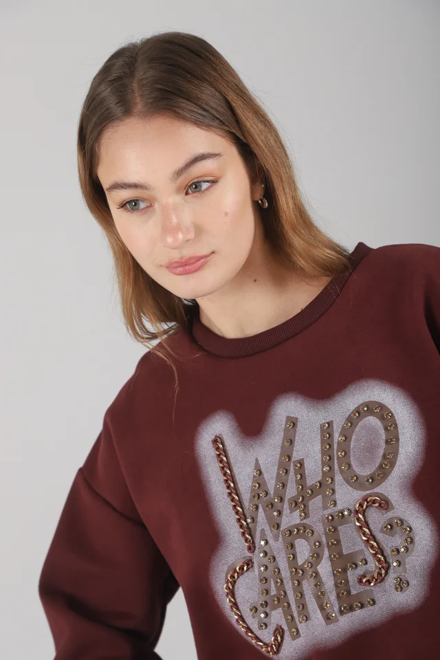 Buzo WHO CARES Gamuzado GUK70076