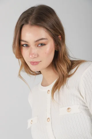 Sweater Saco Montecarlo Bremer con Botones GU37123 - Vista 5