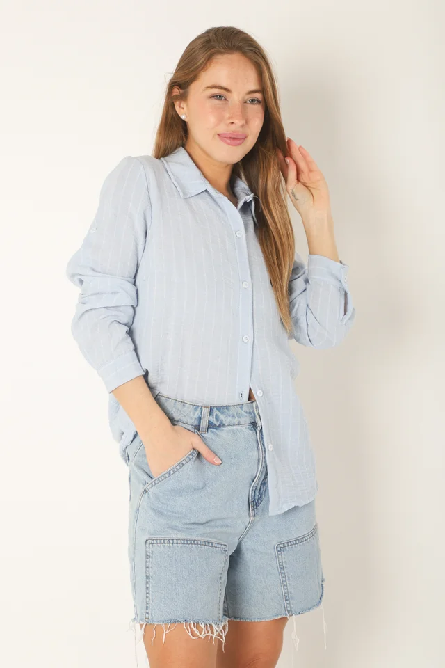 Camisa FARAH Lino Raya Finita