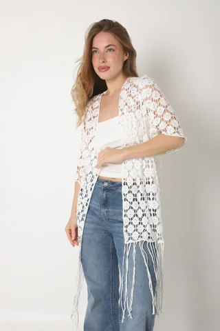 Kimono Crochet Laos Classic GU5057 - Vista 1