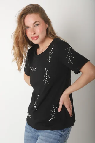 Remera KAITI C/ Piedras Colores GUK70071 - Vista 6