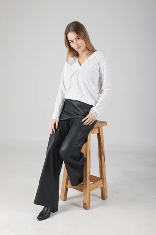 Remera Florentin c/ Capucha y Encaje GUK70067 - Vista 5