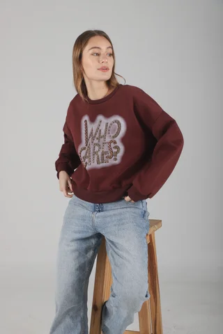 Buzo WHO CARES Gamuzado GUK70076 - Vista 2