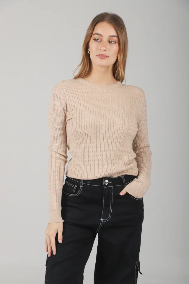 Sweater Kalu Trenzado Lurex GUL656