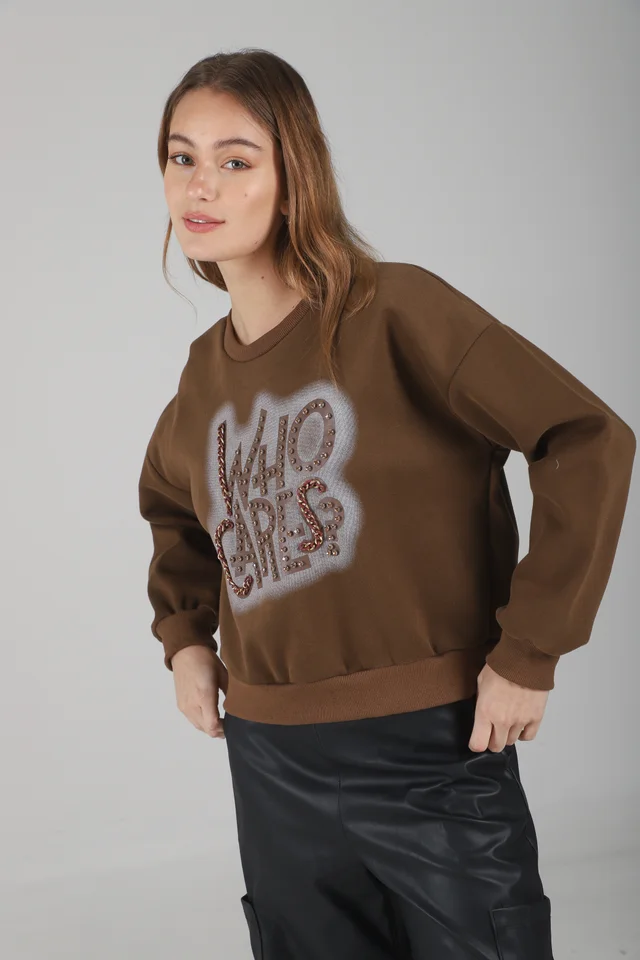 Buzo WHO CARES Gamuzado GUK70076