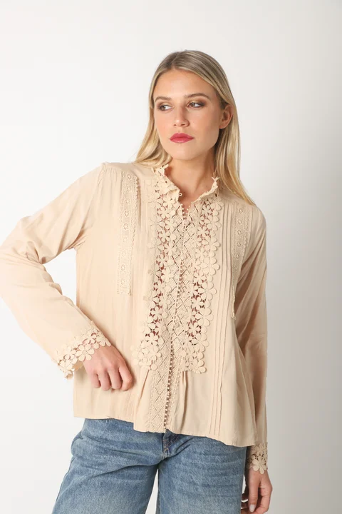 Camisa Eden   Broderie GUK66