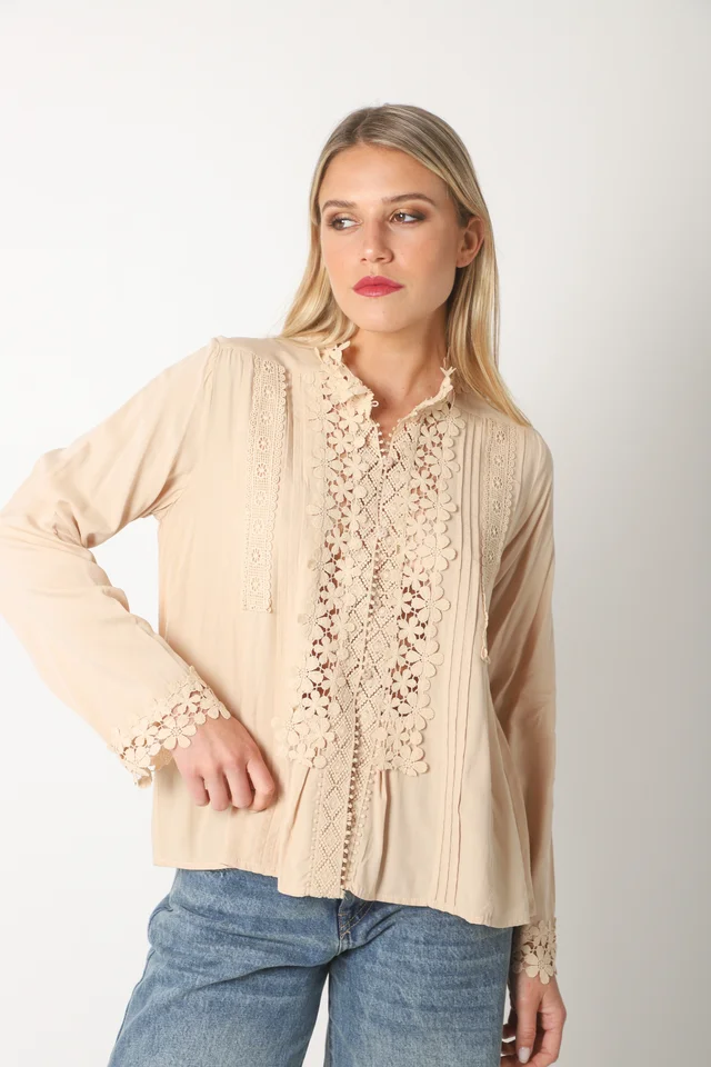 Camisa Eden   Broderie GUK66