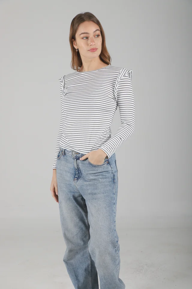 Remera Volados Modal Soft Rayada