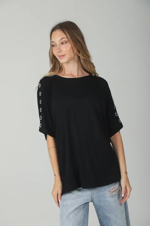 Remeron Bolt Creppe con Ojalillos