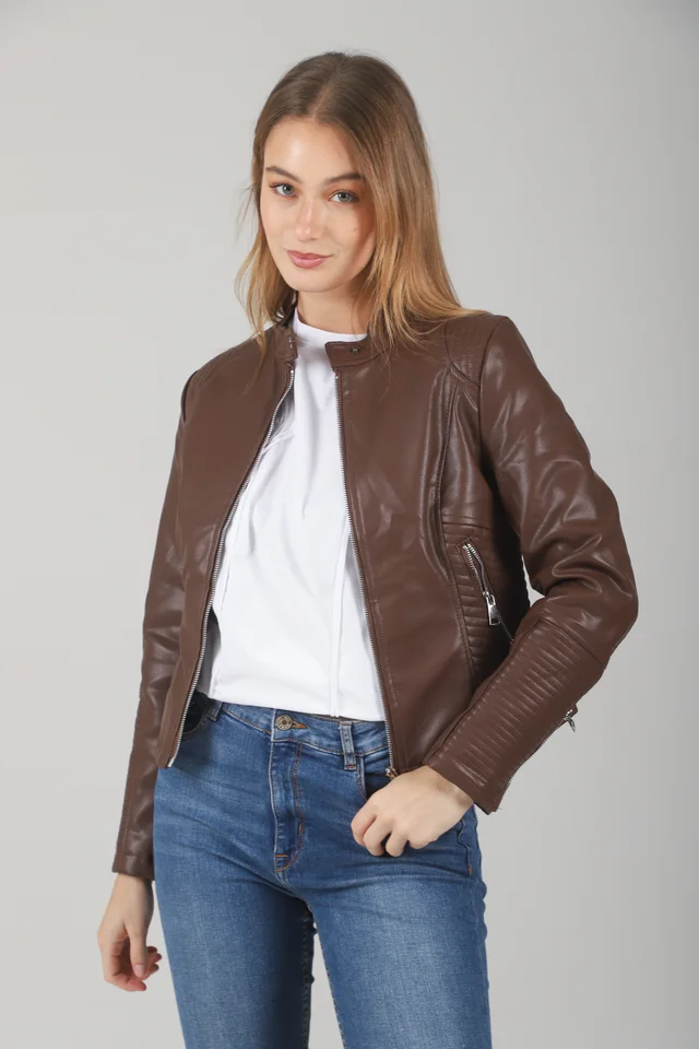 Campera Houston Ecocuero GU78301