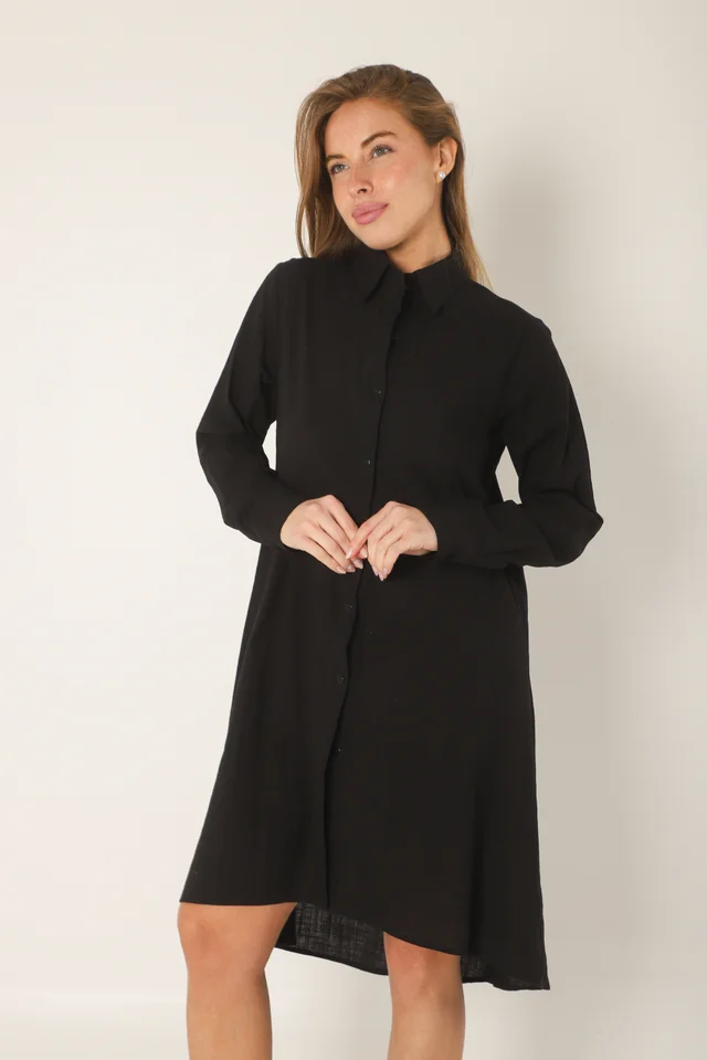 Camisa Larga Blady Lino GUK70094