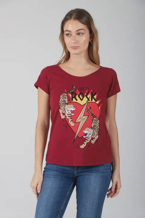 Remera LET IT ROCK Jersey