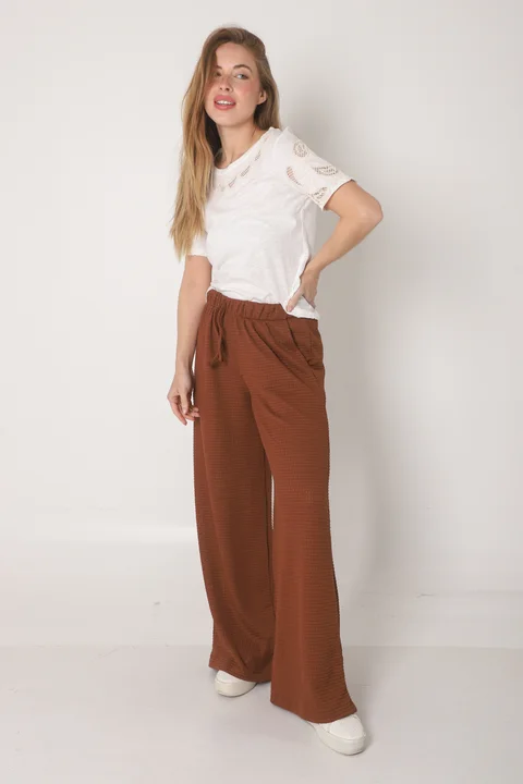 Palazo Crochet C/ Bolsillos