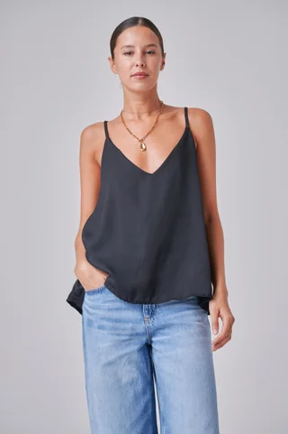 Musculosa  Selena Sedita Escote V - Vista 4