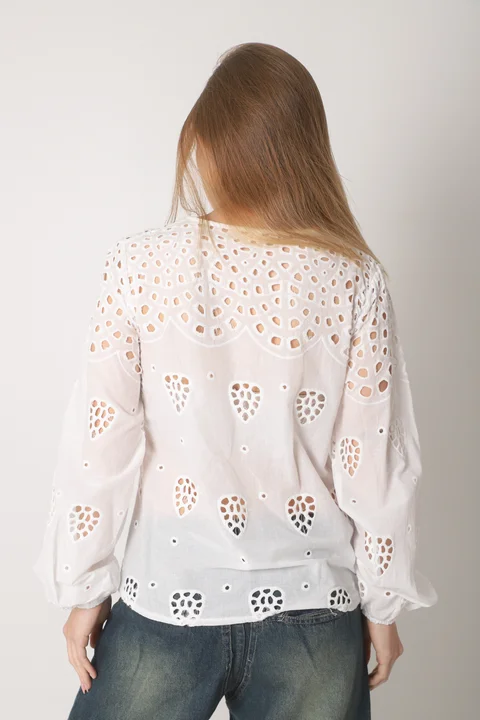 Blusa SINGARA BRODERIE GUK70092