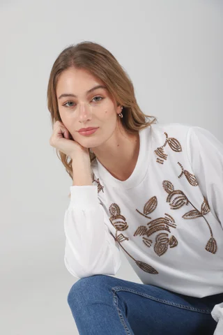 Buzo Maia Hojas Canutillos GU70060 - Vista 4