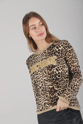 Buzo Sauvage Gamuzado Print GU5140 - Vista 2