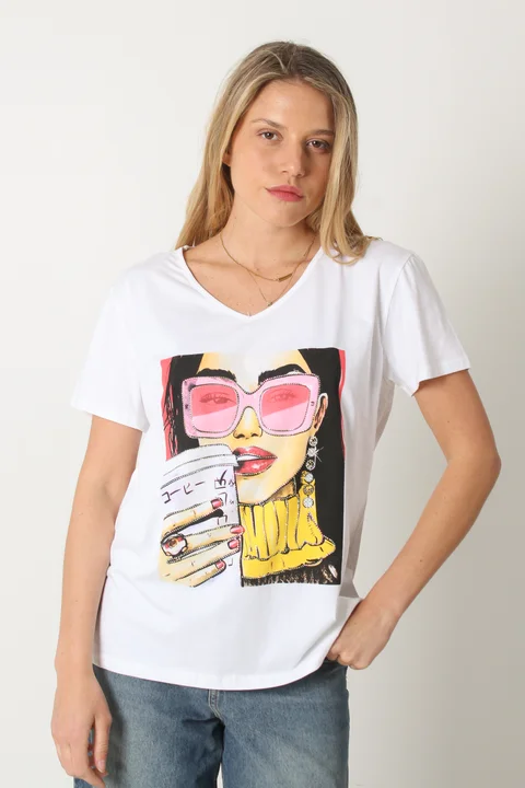 Remeron PINK ANTEOJOS c/ Strass GUD998