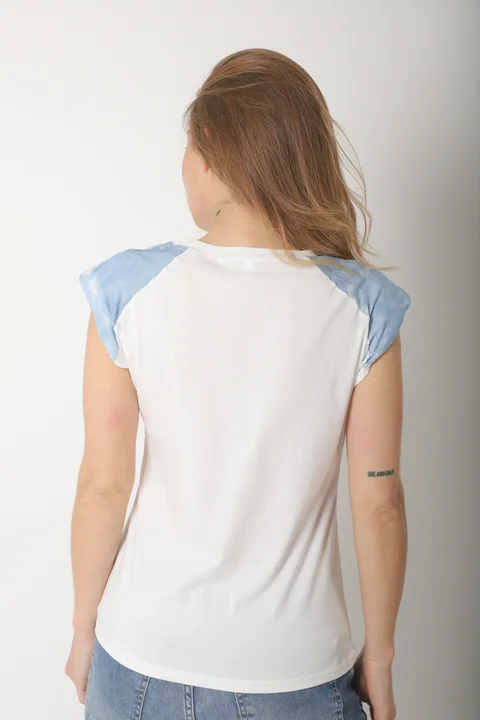 Musculosa BARI C/Hombreras y Piedras GUC43-2