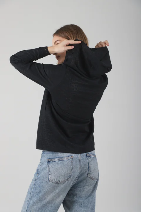 Remera Florentin c/ Capucha y Encaje GUK70067