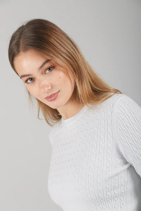 Sweater Kalu Trenzado Lurex GUL656