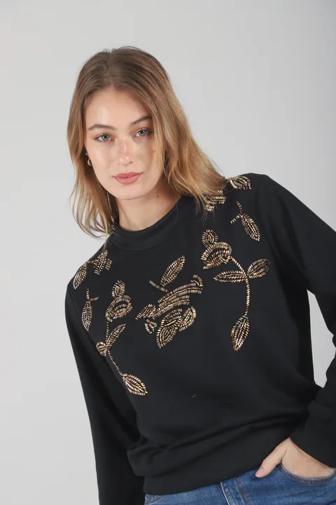 Buzo Maia Hojas Canutillos GU70060