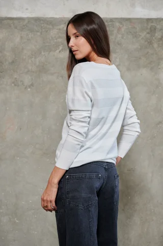 Sweater Regina Bremer Lurex Classic GUL629 - Vista 5