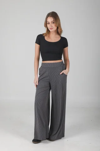 Palazo Morley Pesado con Bolsillo - Vista 1