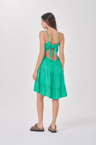 Vestido Jazz Guipiure con Lazo Colours GUK141 - Vista 3