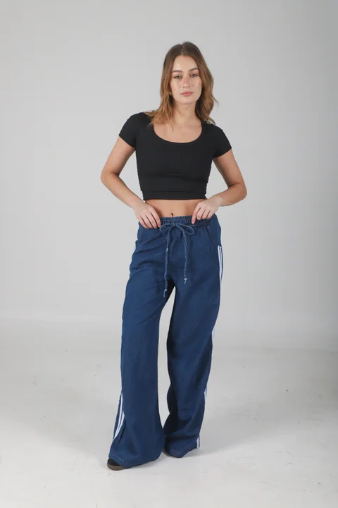 Pantalon de Jean Kotie c/ Dos Tiras y Bolsillos