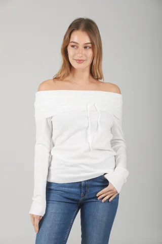 Sweater Kity Bremer Cuello Bote c/ Tira GU665 - Vista 5