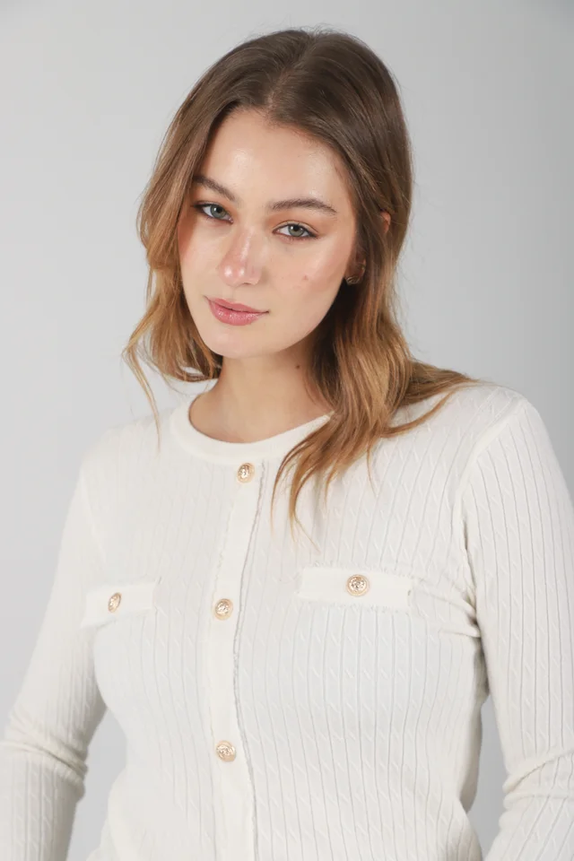 Sweater Saco Montecarlo Bremer con Botones GU37123