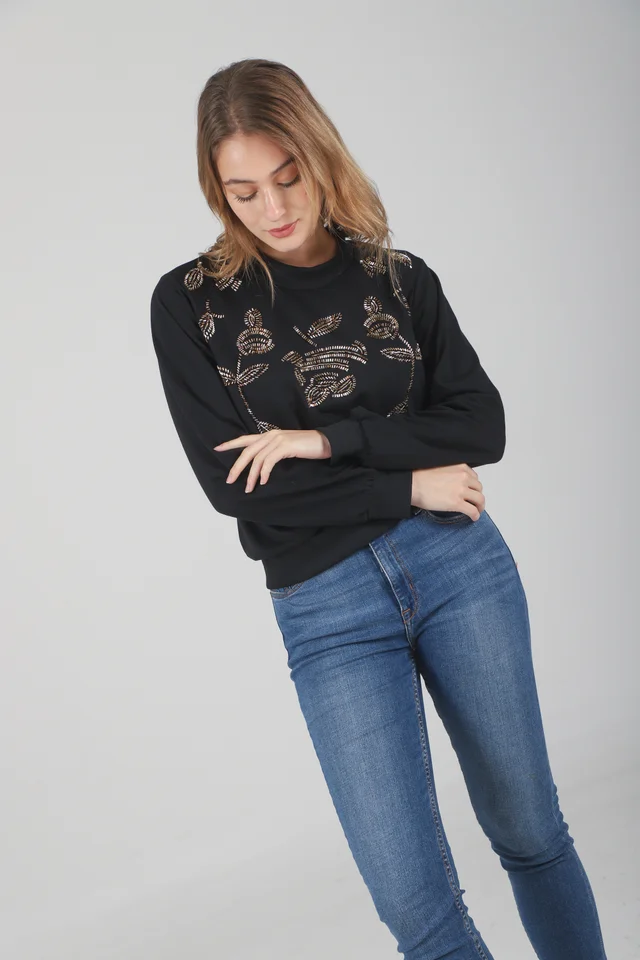 Buzo Maia Hojas Canutillos GU70060