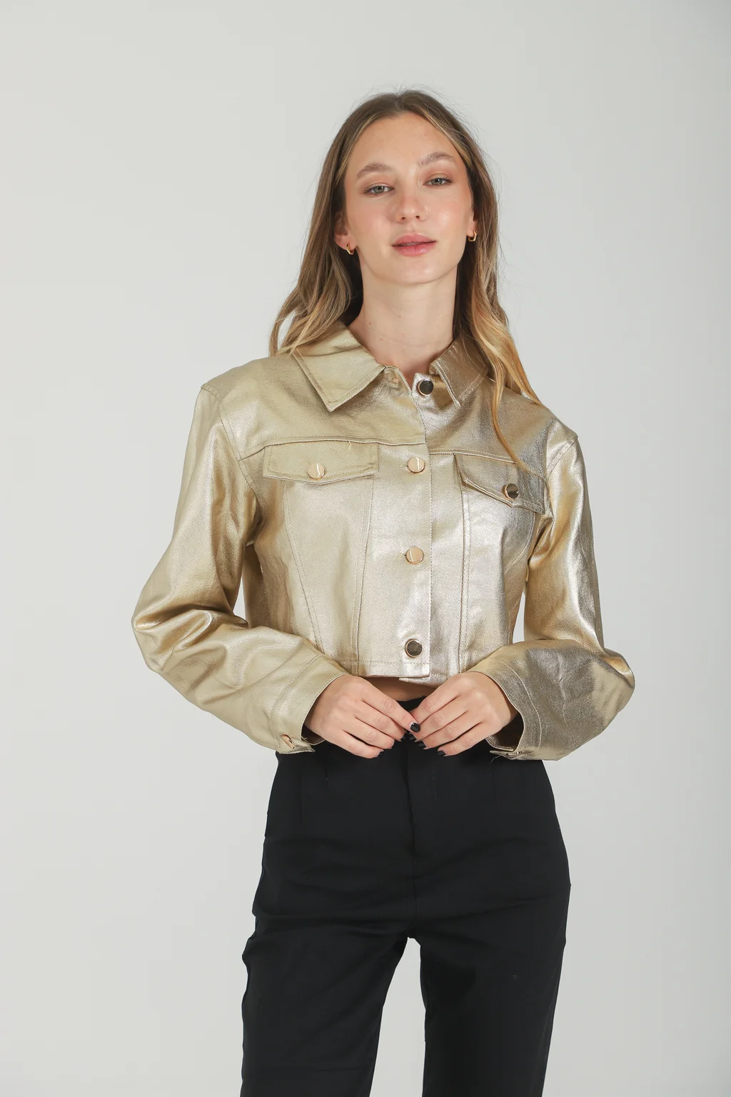 Chaqueta Visage Metalizada GUK4055
