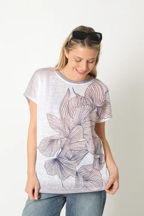 Remeron Hilo Hojas c/ Strass GU0709